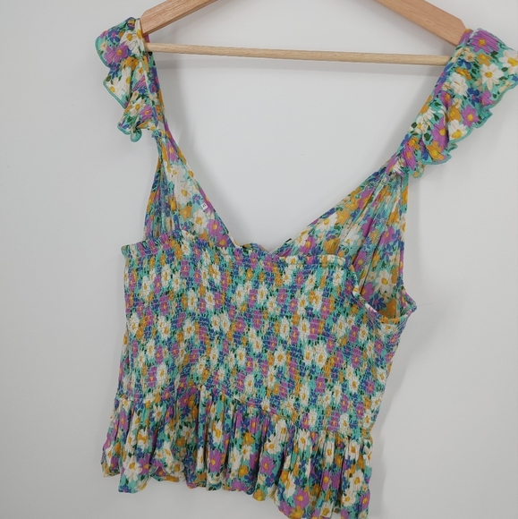 Patrons of Peace | floral print crop - Picture 4 of 7